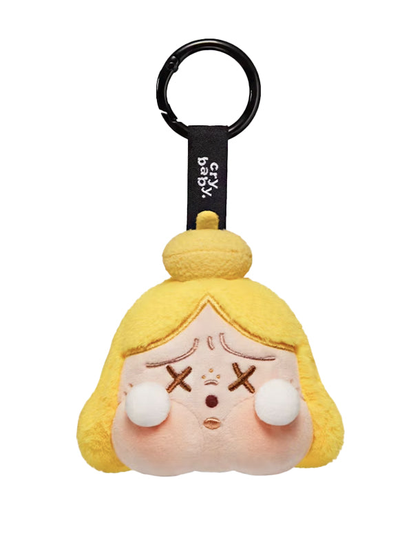 Pop Mart CRYBABY CHEER UP, BABY! Series Plush Pendant Yellow