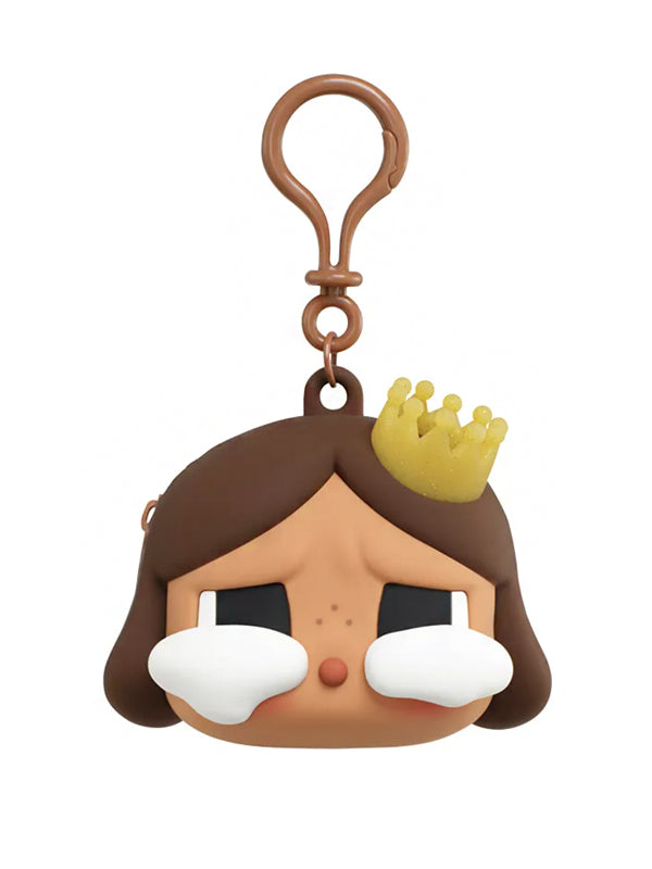 Pop Mart CRYBABY SHINY SHINY Series Earphone Case Brown