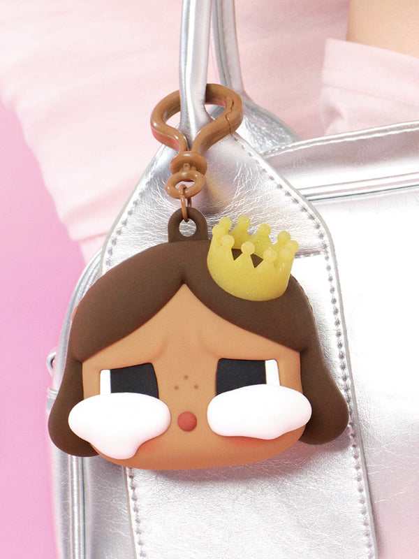Pop Mart CRYBABY SHINY SHINY Series Earphone Case Brown