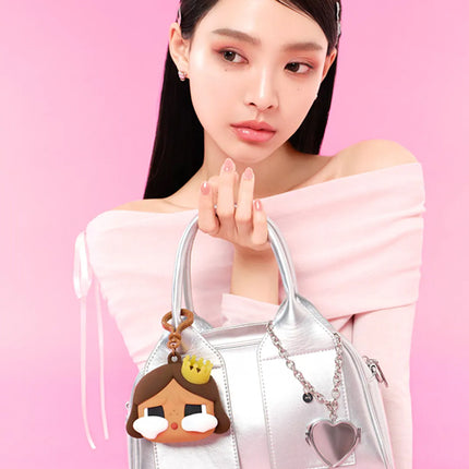Pop Mart CRYBABY SHINY SHINY Series Earphone Case Brown