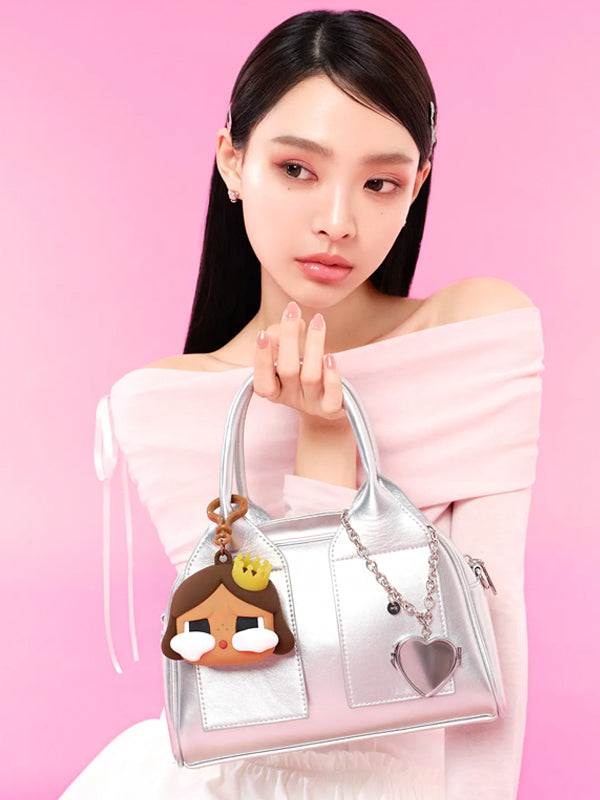 Pop Mart CRYBABY SHINY SHINY Series Earphone Case Brown