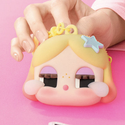 Pop Mart CRYBABY SHINY SHINY Series Earphone Case Gold