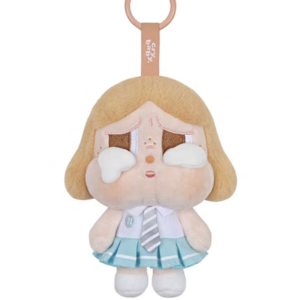 Pop Mart CRYBABY Sunset Concert Series Plush Pendant Beige Blue