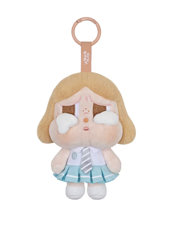 Pop Mart CRYBABY Sunset Concert Series Plush Pendant Beige Blue