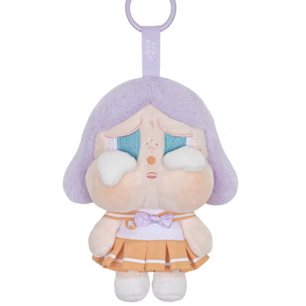 Pop Mart CRYBABY Sunset Concert Series Plush Pendant Bright Orange