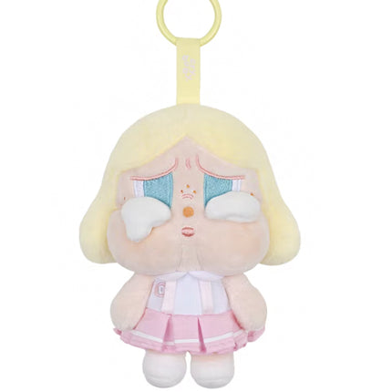 Pop Mart CRYBABY Sunset Concert Series Plush Pendant Pink White