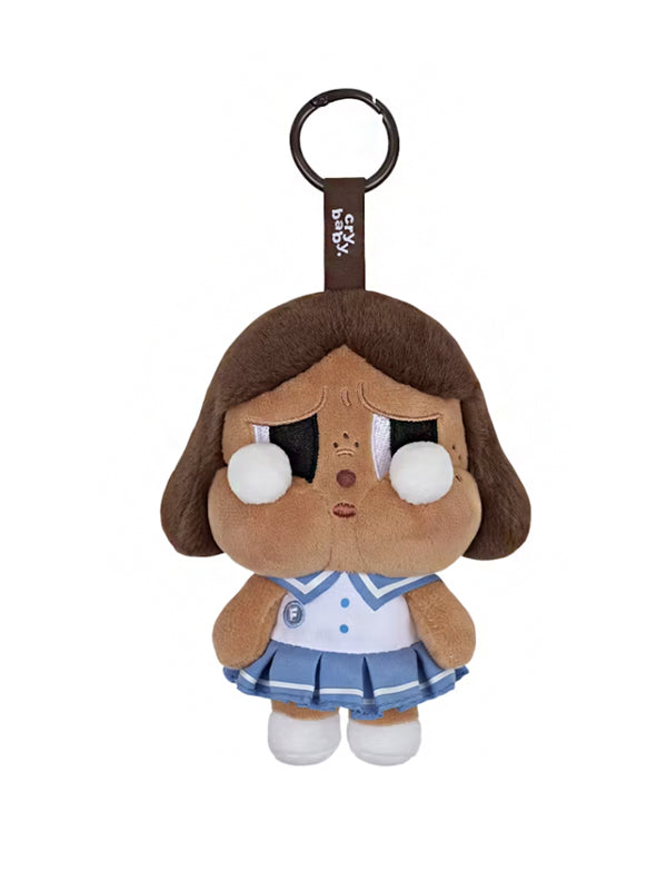 Pop Mart CRYBABY Sunset Concert Series Plush Pendant Purplish Blue