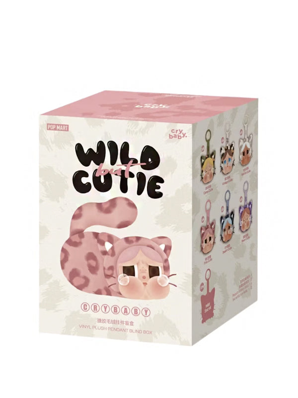 Pop Mart Crybaby Wild but Cutie Series Vanilla Cutie Vinyl Plush Pendant