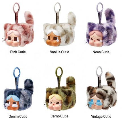 Pop Mart CRYBABY Wild but Cutie Series Vinyl Plush Pendant Sealed Case (6 Blind Box)