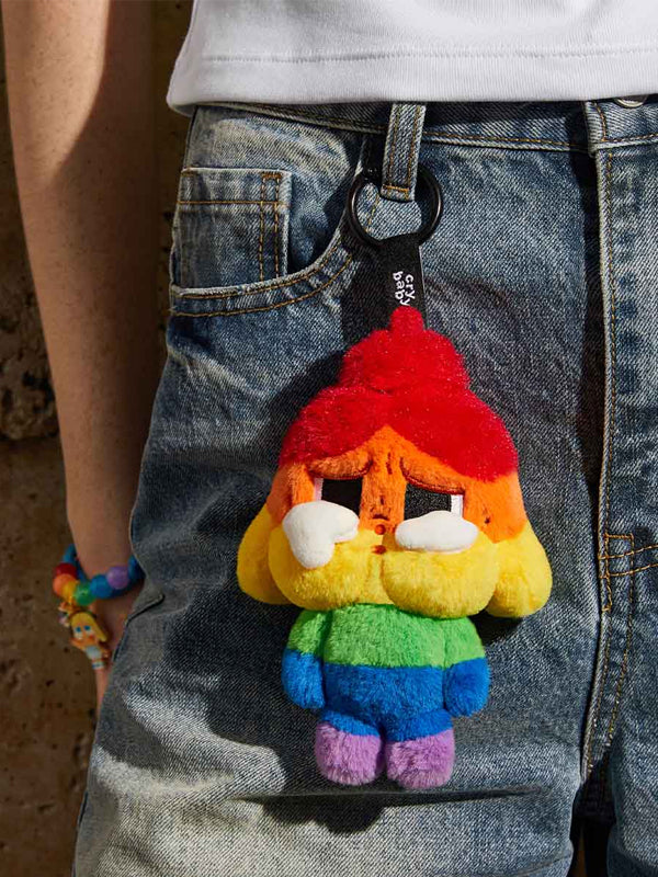 Pop Mart CryBaby Cheer Up, Baby! Plush Doll Pendant