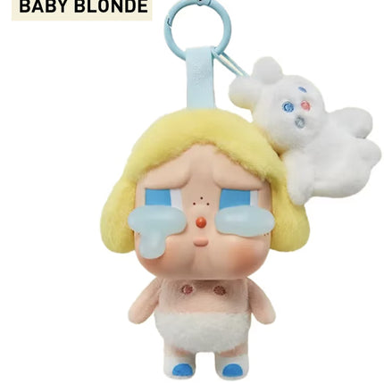 Pop Mart CryBaby Crying Again Series Baby Blonde (Super Secret Edition) Vinyl Face Plush