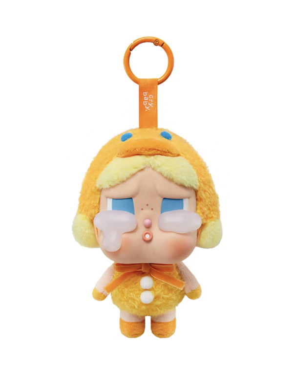 Pop Mart CryBaby Crying Again Series Duck You Vinyl Face Plush