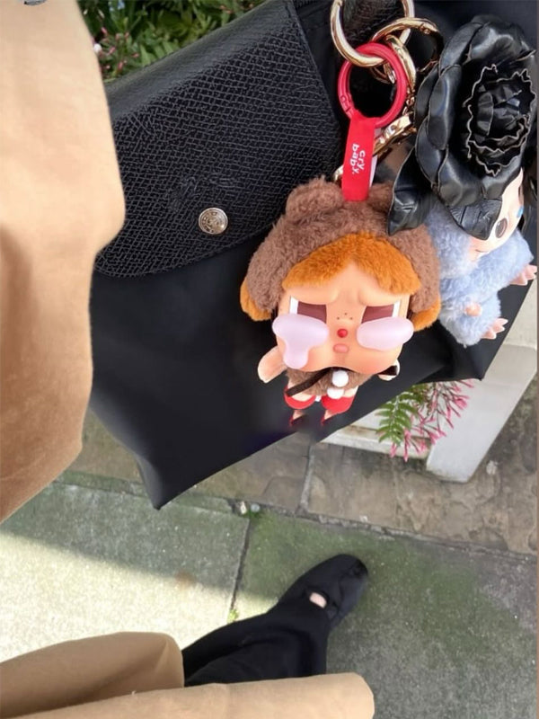 Pop Mart CryBaby Crying Again Series Love Makes Us Cry Vinyl Face Plush