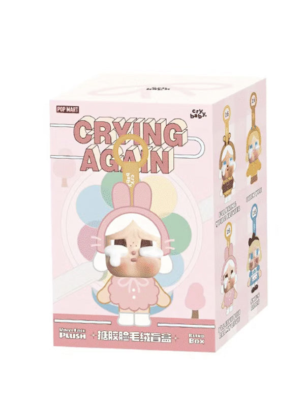 Pop Mart CryBaby Crying Again Series Baby Blonde (Super Secret Edition) Vinyl Face Plush