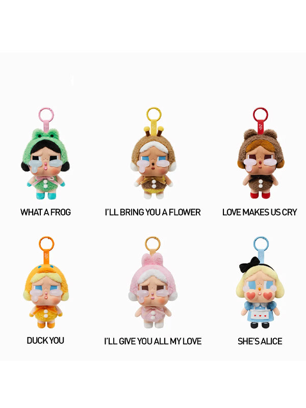 Pop Mart CryBaby Crying Again Series Vinyl Face Plush Sealed Case (6 Blind Box)