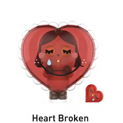 Pop Mart CryBaby Crying For Love Series Heart Broken Figure