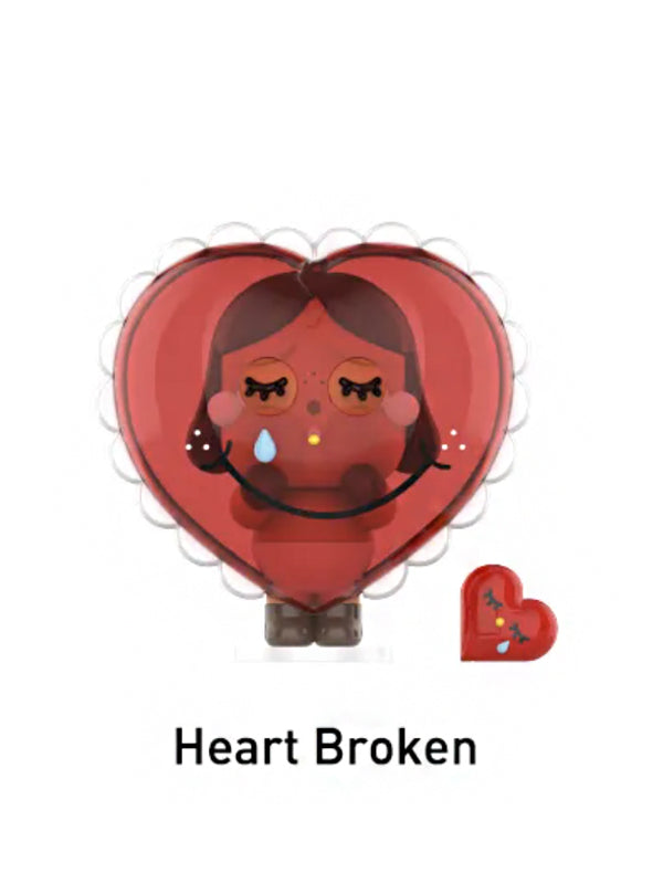 Pop Mart CryBaby Crying For Love Series Heart Broken Figure