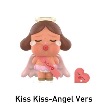 Pop Mart CryBaby Crying For Love Series Kiss Kiss-Angel Version Figure