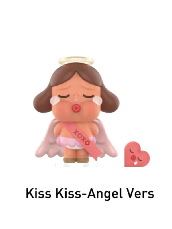 Pop Mart CryBaby Crying For Love Series Kiss Kiss-Angel Version Figure