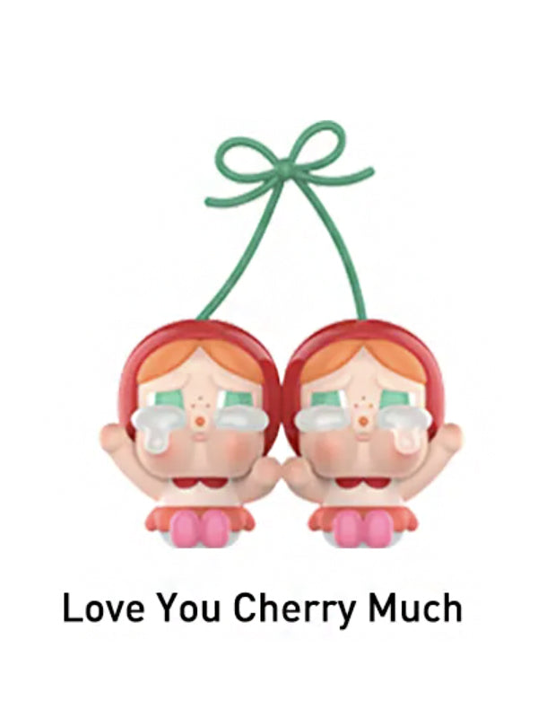 Pop Mart CryBaby Crying For Love Series Love You Cherry Much Figure