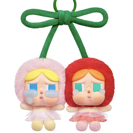 Pop Mart CryBaby Crying For Love Series (Love You Cherry Much) Vinyl Plush Hanging Card