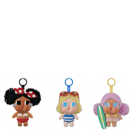 Pop Mart Crybaby Vacation Mode On Series Vinyl Plush Pendant Single Blind Box