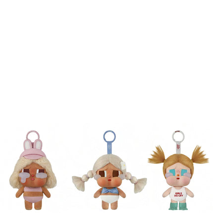Pop Mart Crybaby Vacation Mode On Series Vinyl Plush Pendant Single Blind Box