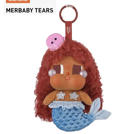 Pop Mart Crybaby Vacation Mode On Series Vinyl Plush Pendant Single Blind Box