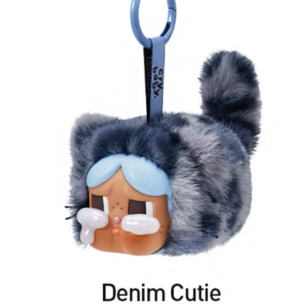 Pop Mart Crybaby Wild but Cutie Series Denim Cutie Vinyl Plush Pendant
