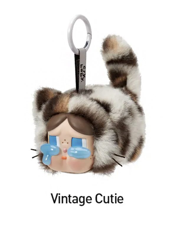 Pop Mart Crybaby Wild but Cutie Series Vintage Cutie Vinyl Plush Pendant