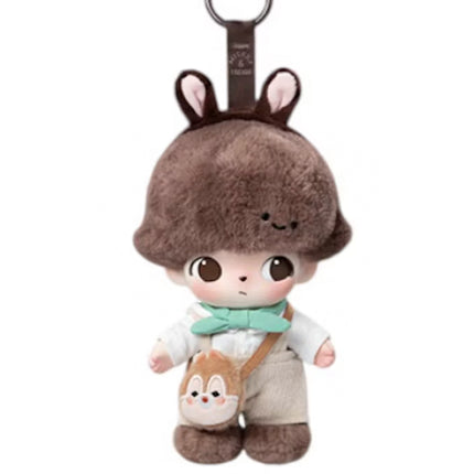 Pop Mart DIMOO World x Disney Series Chip and Dale Vinyl Plush Keychain