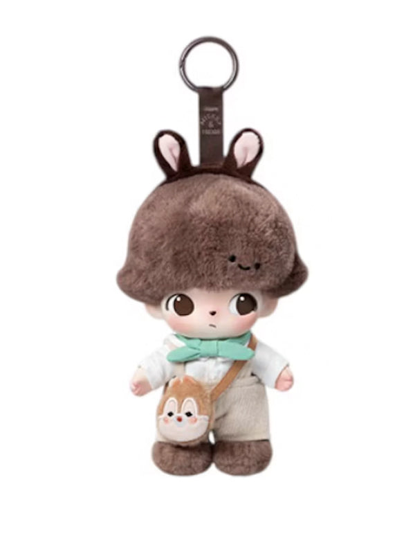 Pop Mart DIMOO World x Disney Series Chip and Dale Vinyl Plush Keychain