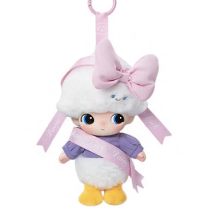 Pop Mart DIMOO World x Disney Series Daisy's Gift Vinyl Plush Keychain