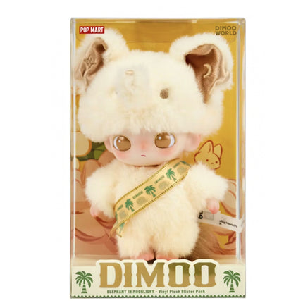 Pop Mart Dimoo Elephant in Moonlight Series Vinyl Plush Pendant