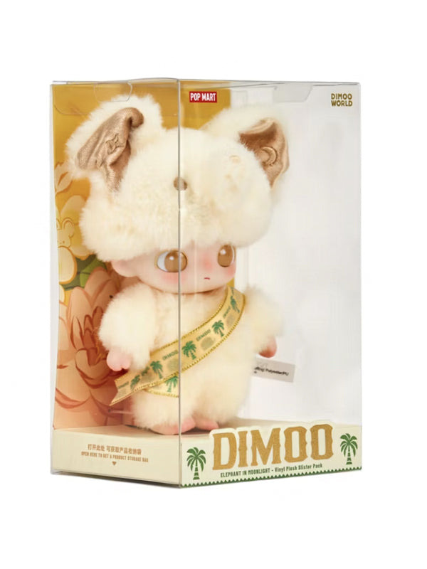 Pop Mart Dimoo Elephant in Moonlight Series Vinyl Plush Pendant