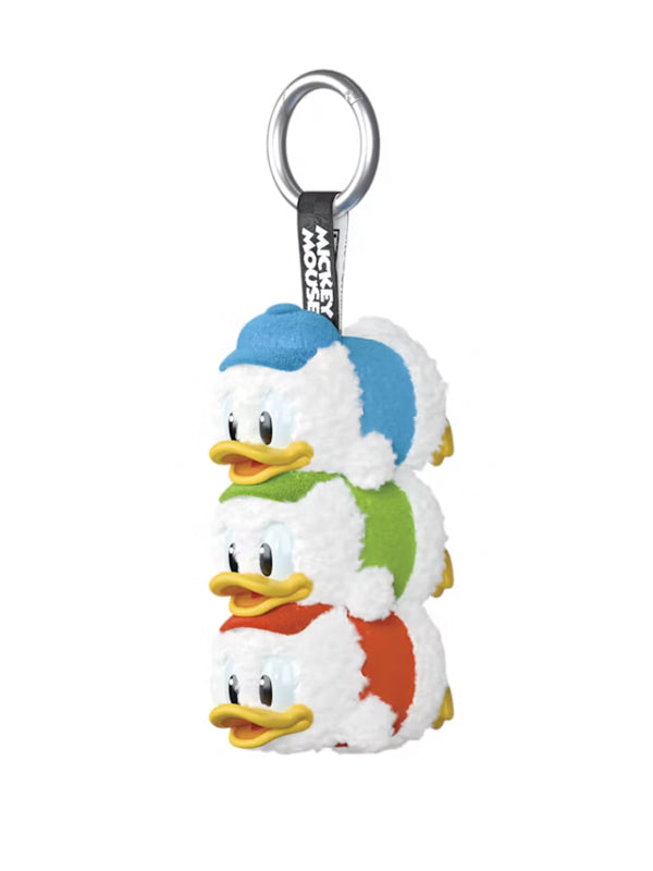 Pop Mart Disney Mickey Family Together Series Secret Edition Huey, Dewey, Louie Plush Keychain