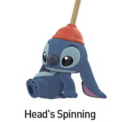 Pop Mart Disney Stitch Little Emotions Series Head's Spinning Figure