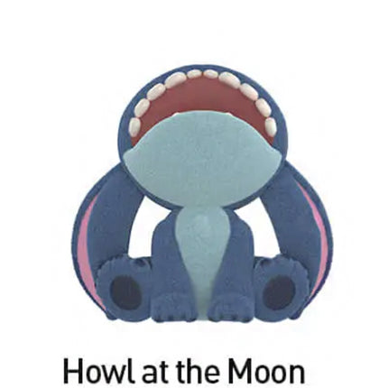 Pop Mart Disney Stitch Little Emotions Series Howl at the Mooon Figure