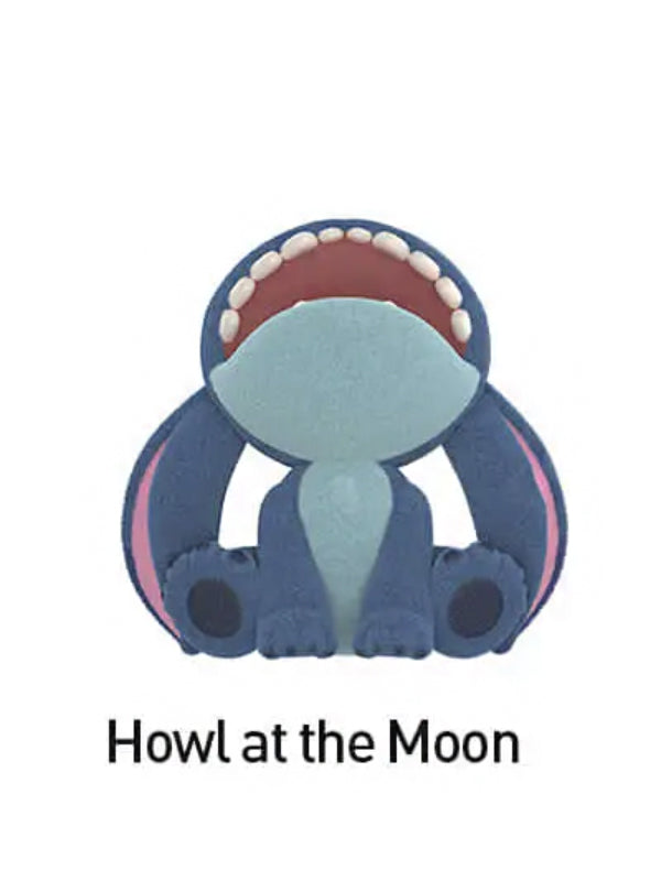 Pop Mart Disney Stitch Little Emotions Series Howl at the Mooon Figure