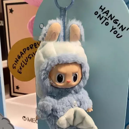 Pop Mart Labubu Hide and Seek In Singapore Series Vinyl Plush Doll Pendant