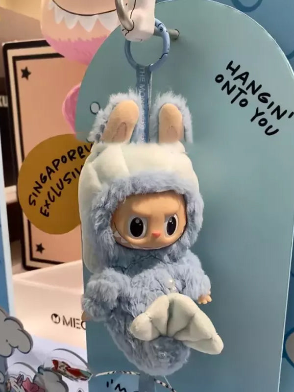 Pop Mart Labubu Hide and Seek In Singapore Series Vinyl Plush Doll Pendant
