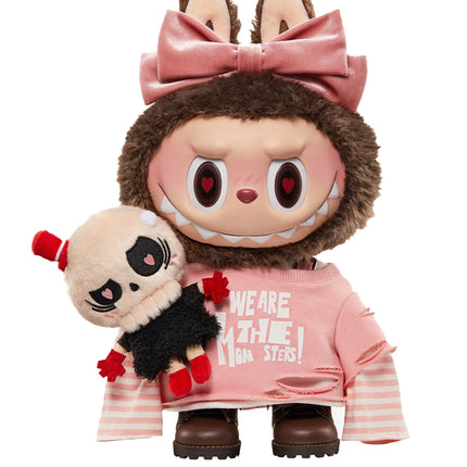 Pop Mart Labubu The Monsters Catch Me If You Like Me Secret Edition Figure Pink