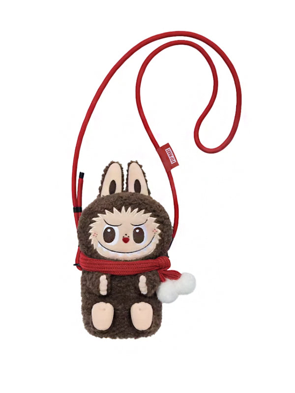 Pop Mart Labubu The Monsters Classic Series Plush Doll Shoulder Bag