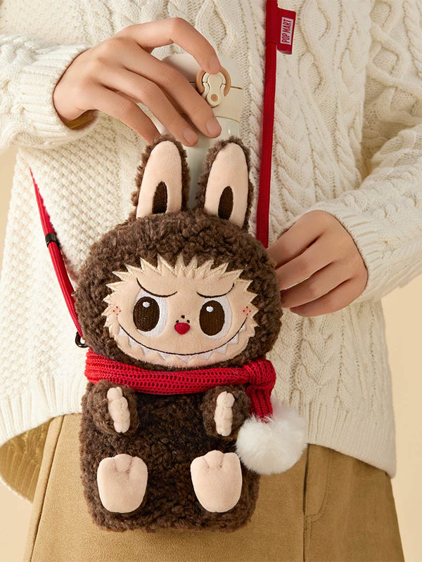 Pop Mart Labubu The Monsters Classic Series Plush Doll Shoulder Bag