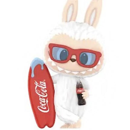 Pop Mart Labubu The Monsters Coca-Cola Series Surf with Me Figure