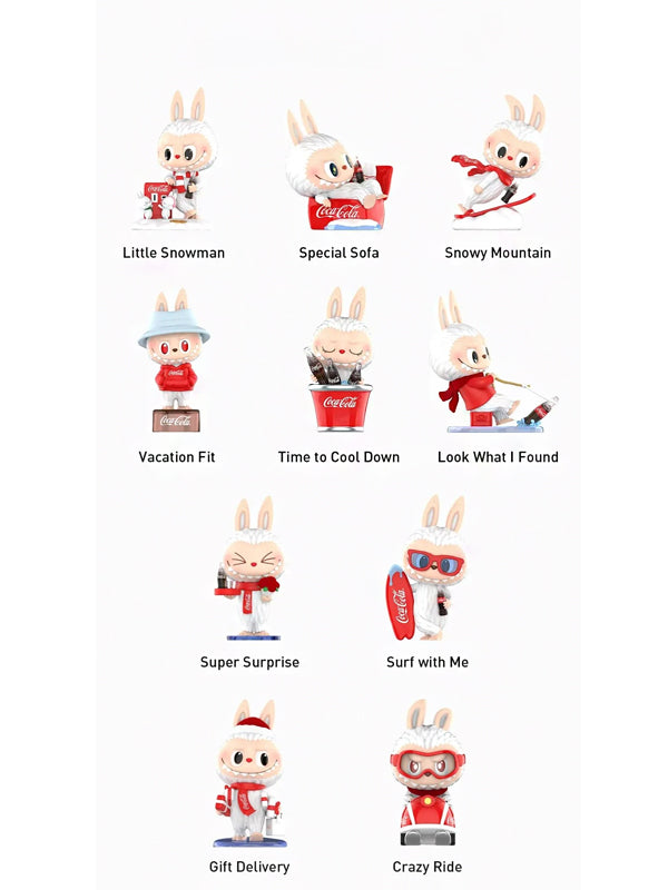 Pop Mart The Monsters Labubu Coca-Cola Series Sealed Case (10 Blind Box)