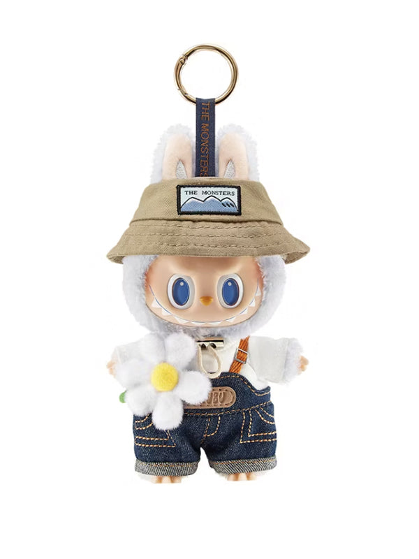 Pop Mart Labubu The Monsters Fall In Wild Vinyl Plush Doll Pendant Keychain