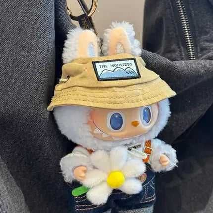 Pop Mart Labubu The Monsters Fall In Wild Vinyl Plush Doll Pendant Keychain