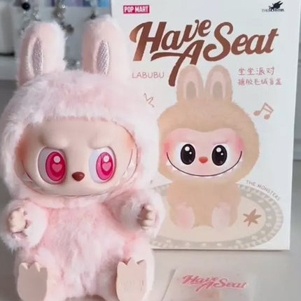 Pop Mart Labubu The Monsters Have a Seat DADA Vinyl Plush