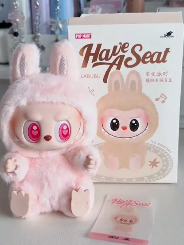 Pop Mart Labubu The Monsters Have a Seat DADA Vinyl Plush